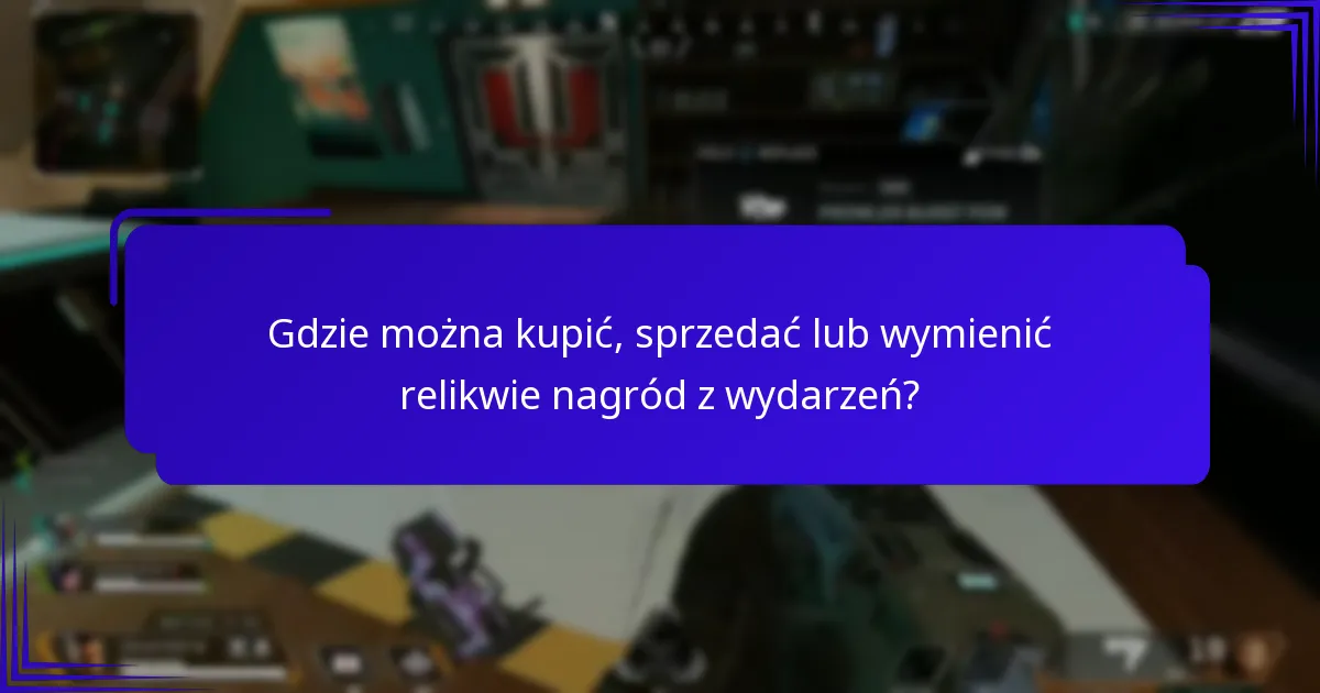 Jak skutecznie zbierać relikwie nagród z wydarzeń?