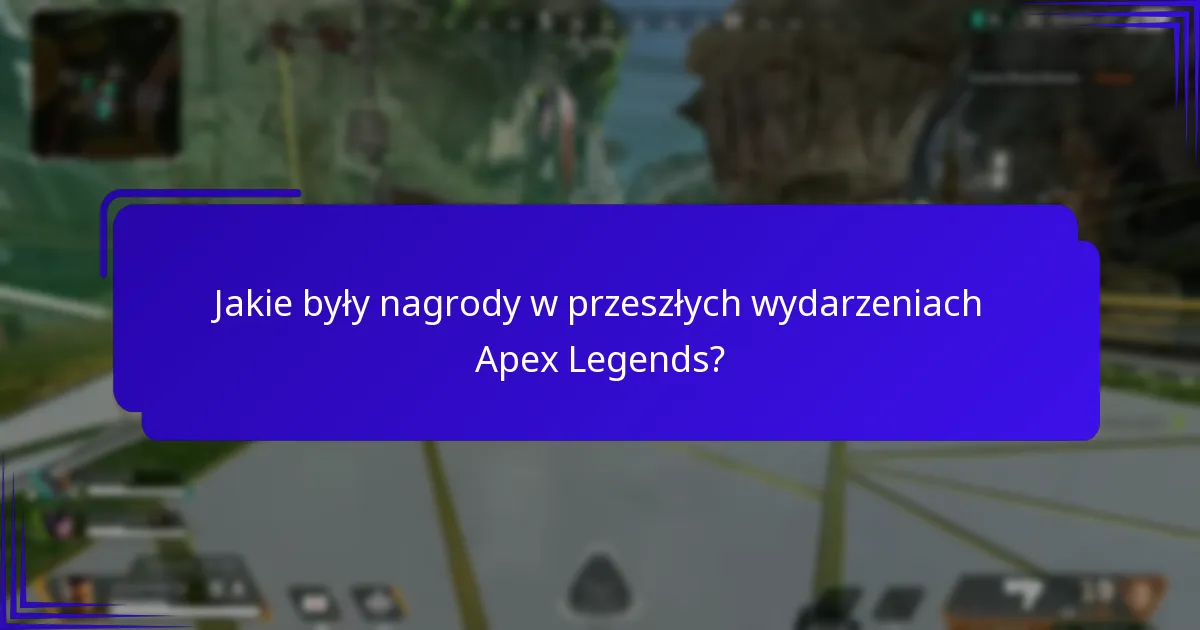 Jakie są znaczące przedmioty z przeszłych wydarzeń Apex Legends?
